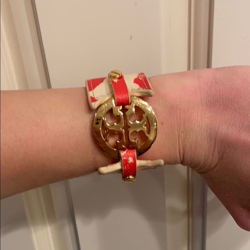 Tori Burch floral cuff